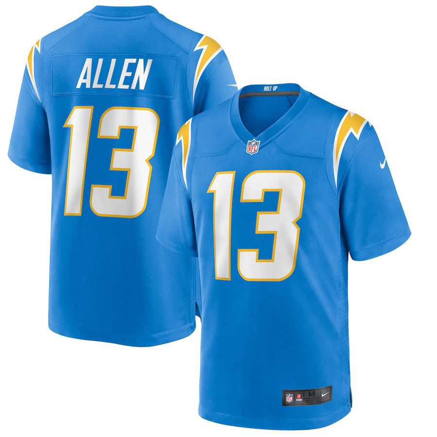 Men Los Angeles Chargers #13 Keenan Allen Nike Powder Blue Game NFL Jersey
